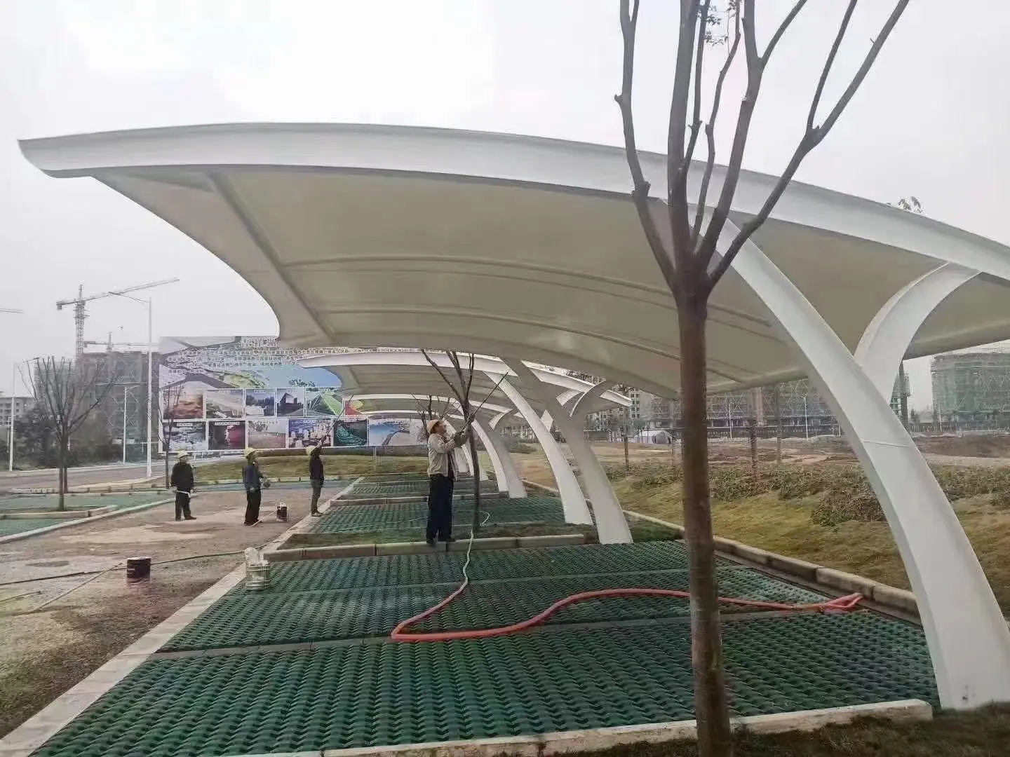 贵州安顺膜结构车棚采购避坑指南：本地气候不同，别拿低价当性价比